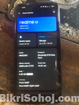 Realme 8s 5G